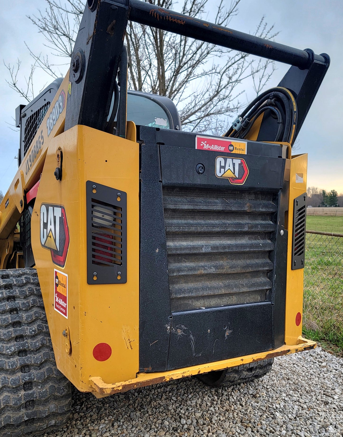 Cat D-Series Skidsteer light guard kit